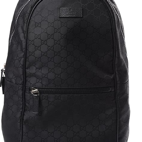 gucci black monogram purse|Gucci black monogram backpack.